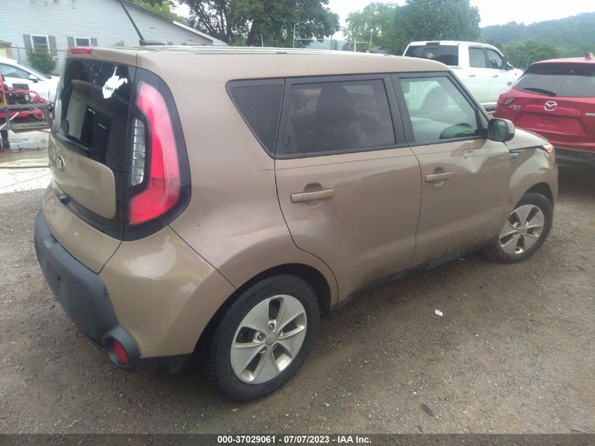 2016 KIA SOUL BASE - KNDJN2A20G7294938