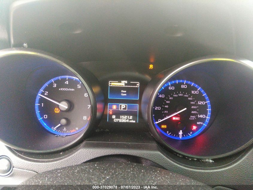 2017 SUBARU OUTBACK PREMIUM - 4S4BSACC3H3356835