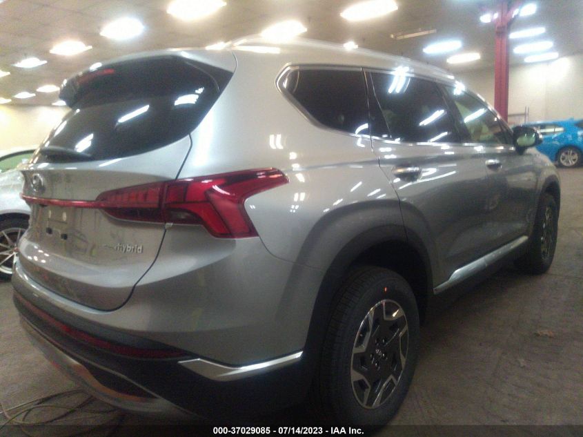 2023 HYUNDAI SANTA FE HYBRID BLUE - 5NMS2DA15PH011037