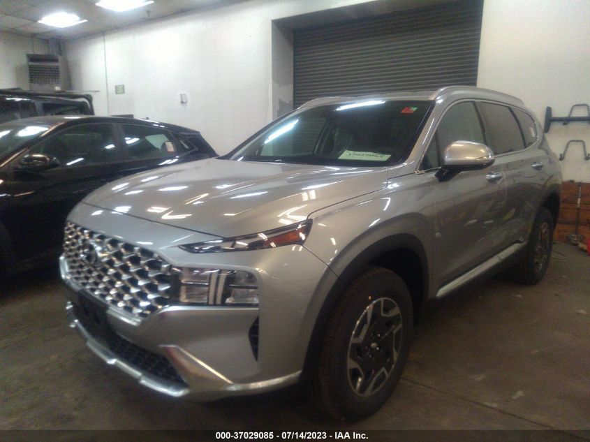 2023 HYUNDAI SANTA FE HYBRID BLUE - 5NMS2DA15PH011037
