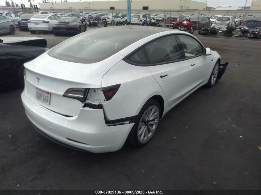 2022 TESLA MODEL 3 - 5YJ3E1EA2NF361860