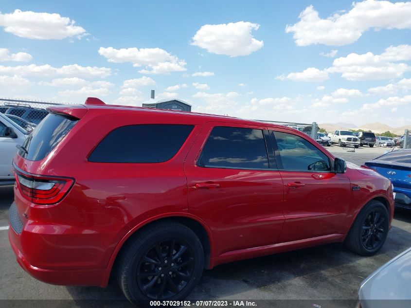 2018 DODGE DURANGO R/T - 1C4SDHCTXJC404585