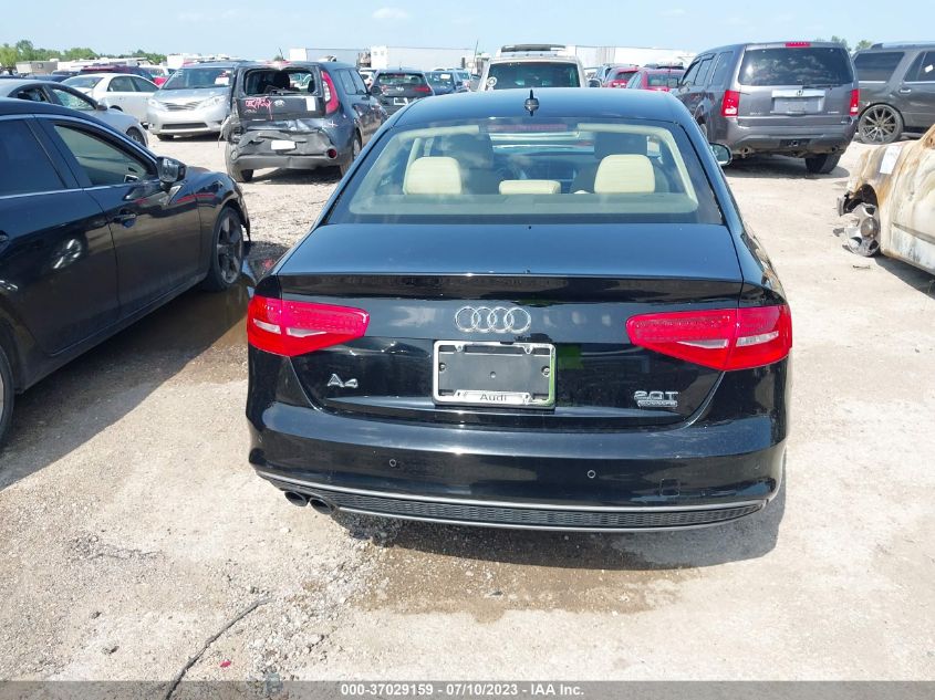 2016 AUDI A4 PREMIUM PLUS - WAUFFAFL3GN007454