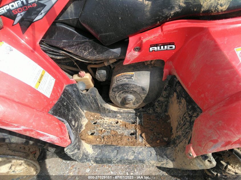 2010 POLARIS SPORTSMAN 500 H.O. - 4XAMH50A6AA022166