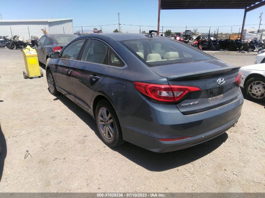 2015 HYUNDAI SONATA 2.4L - 5NPE24AFDFH165049