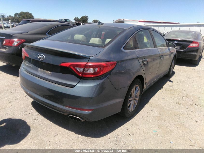 2015 HYUNDAI SONATA 2.4L - 5NPE24AFDFH165049