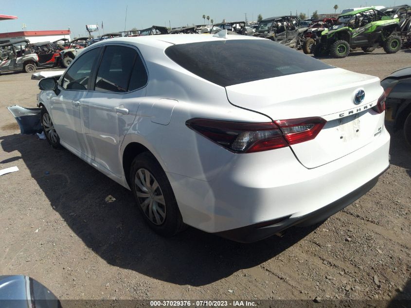 2022 TOYOTA CAMRY LE - 4T1C31AK8NU571905