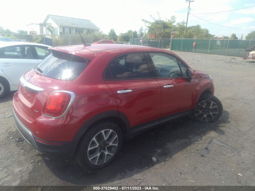 2016 FIAT 500X TREKKING - ZFBCFYCT0GP328389