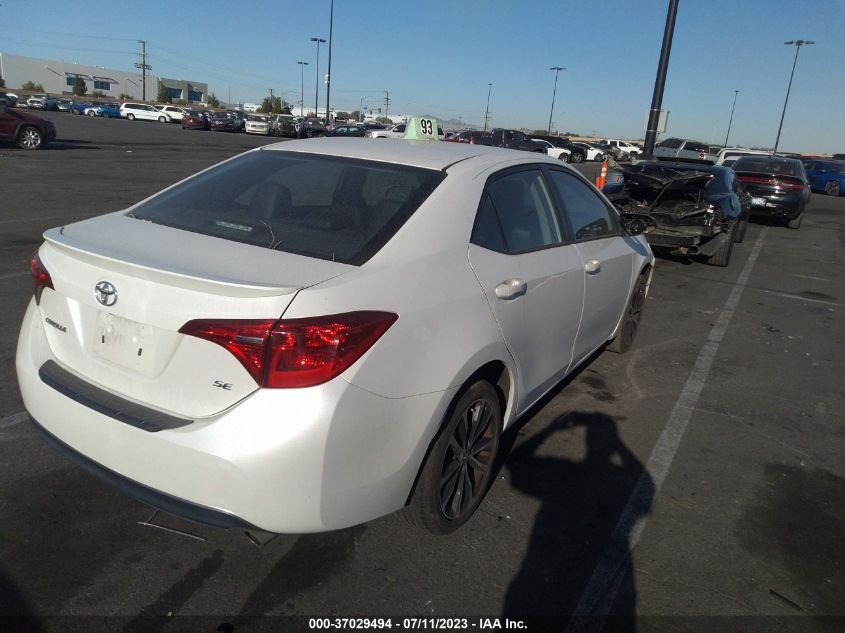 2018 TOYOTA COROLLA SE - 5YFBURHE4JP773546