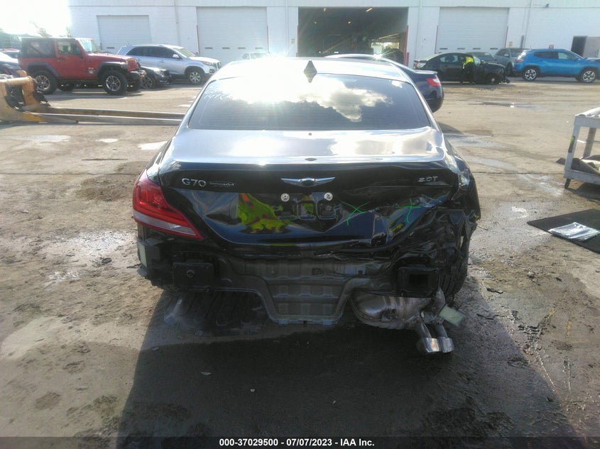 VIN KMTG64LA0MU077198 2021 GENESIS G70