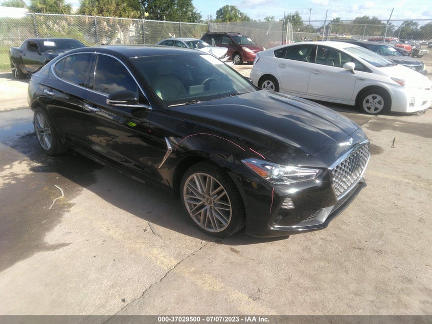 VIN KMTG64LA0MU077198 2021 GENESIS G70