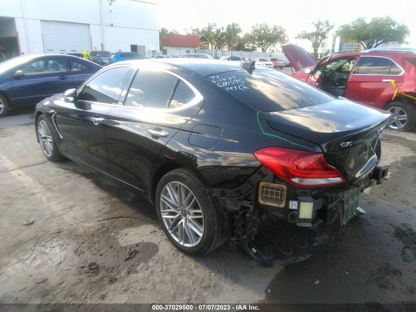 VIN KMTG64LA0MU077198 2021 GENESIS G70