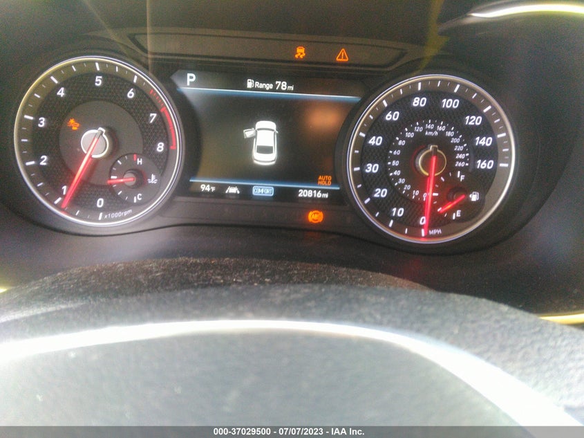 VIN KMTG64LA0MU077198 2021 GENESIS G70