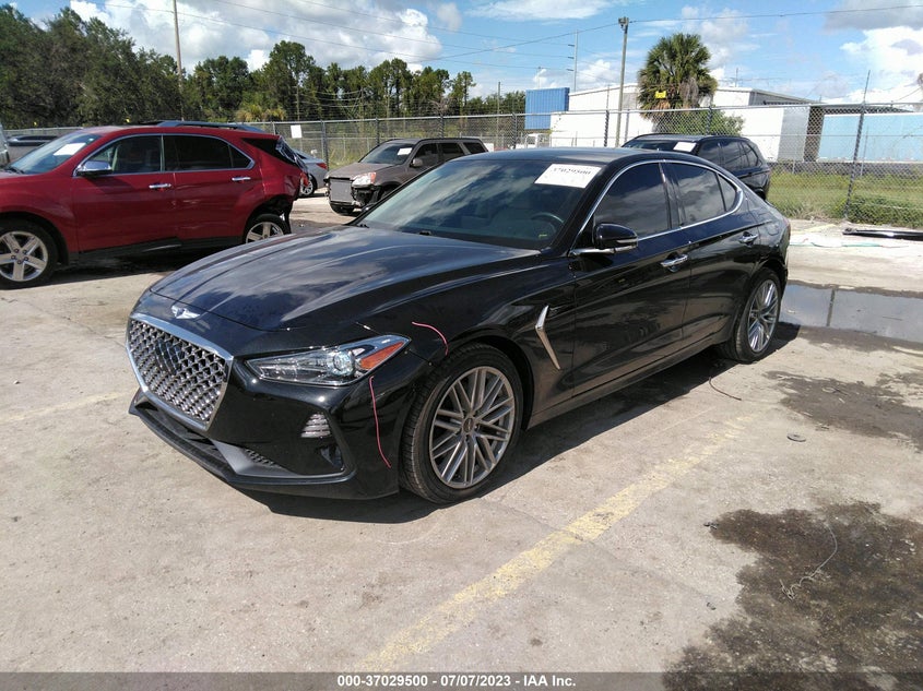 VIN KMTG64LA0MU077198 2021 GENESIS G70