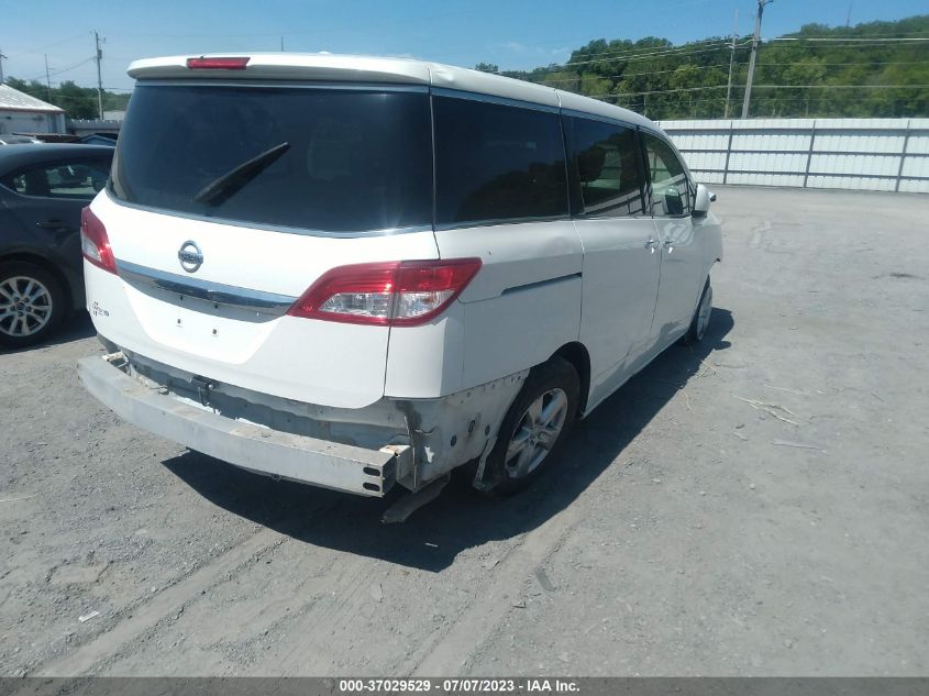 2014 NISSAN QUEST SV - JN8AE2KP8E9101693