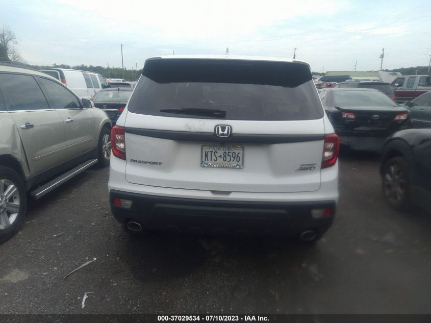 2021 HONDA PASSPORT SPORT 5FNYF8H27MB006889