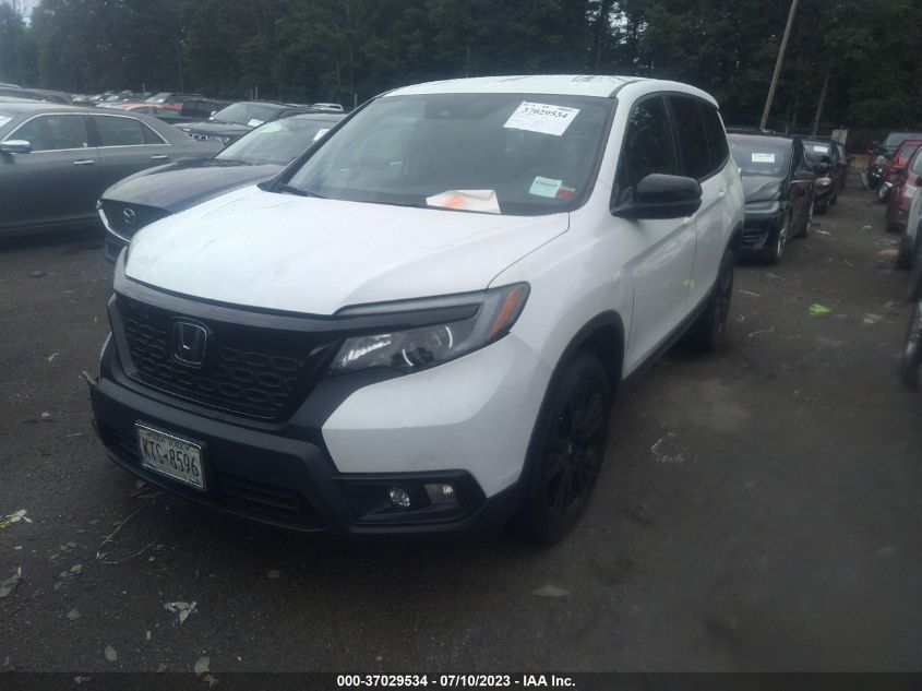 2021 HONDA PASSPORT SPORT 5FNYF8H27MB006889