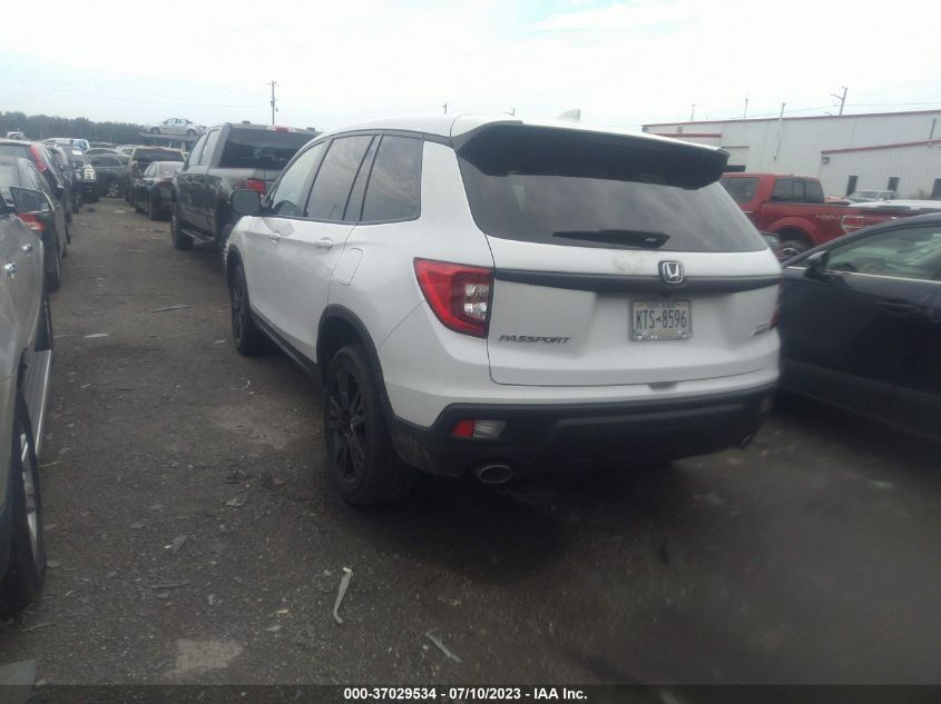 2021 HONDA PASSPORT SPORT 5FNYF8H27MB006889