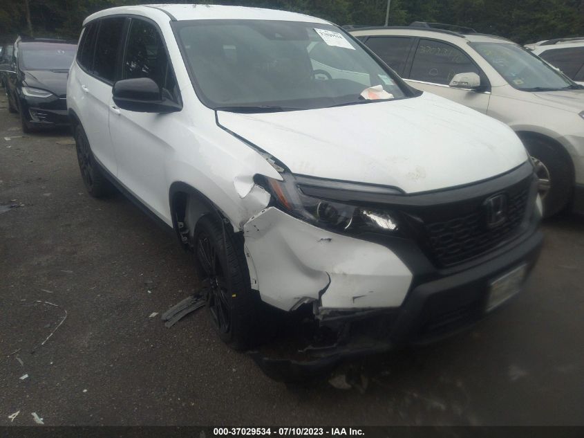 2021 HONDA PASSPORT SPORT 5FNYF8H27MB006889