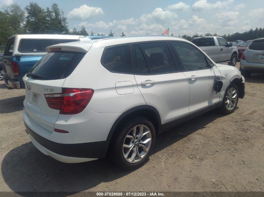 2013 BMW X3 XDRIVE35I - 5UXWX7C5XDL980586