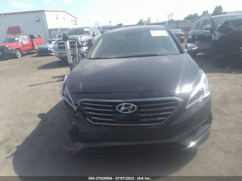 2016 HYUNDAI SONATA 2.4L LIMITED - 5NPE34AF8GH284112