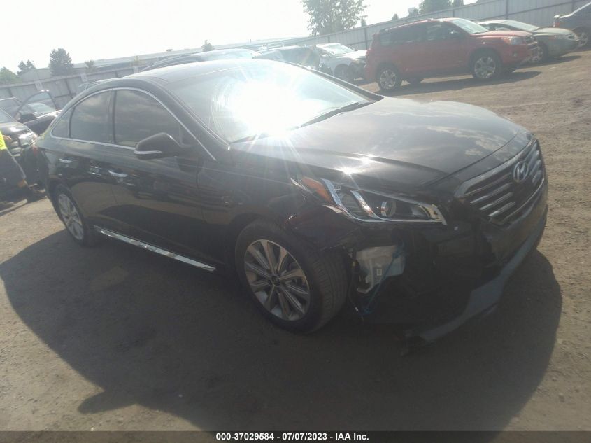 2016 HYUNDAI SONATA 2.4L LIMITED - 5NPE34AF8GH284112