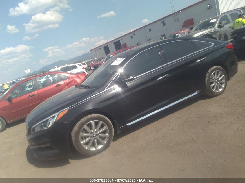 2016 HYUNDAI SONATA 2.4L LIMITED - 5NPE34AF8GH284112