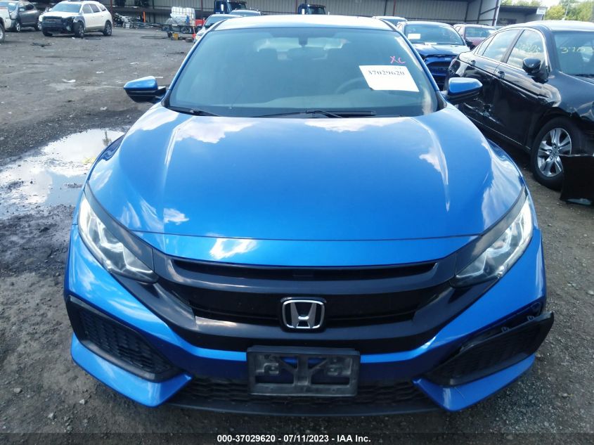 2017 HONDA CIVIC HATCHBACK LX - SHHFK7H24HU219803
