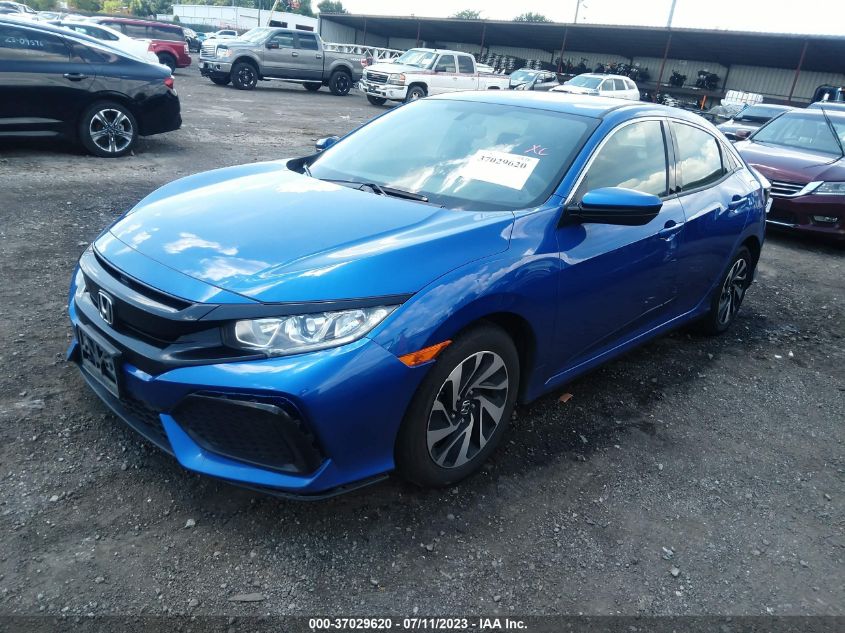 2017 HONDA CIVIC HATCHBACK LX - SHHFK7H24HU219803