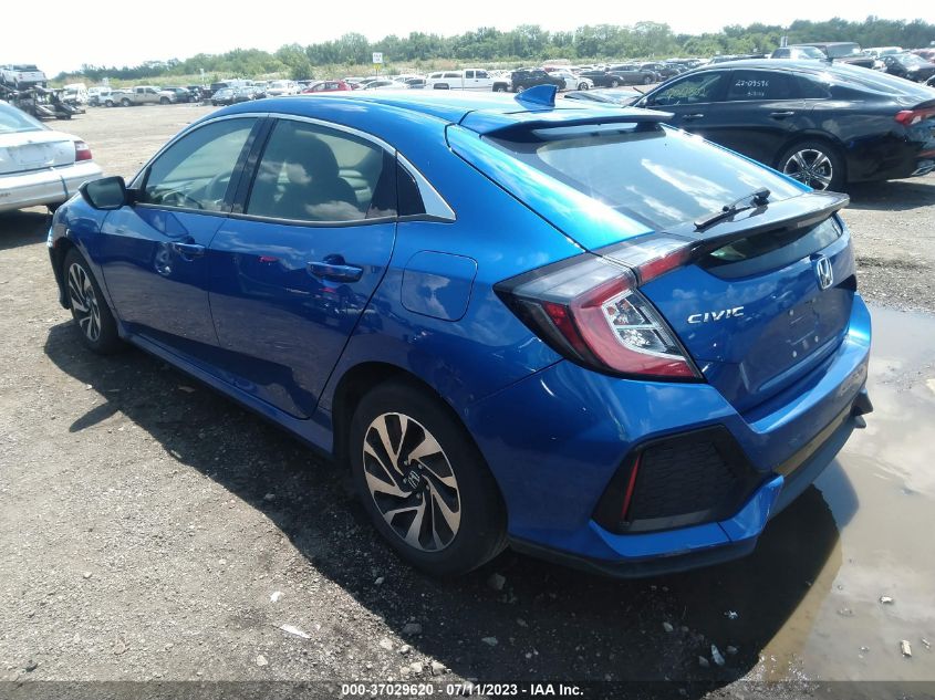 2017 HONDA CIVIC HATCHBACK LX - SHHFK7H24HU219803