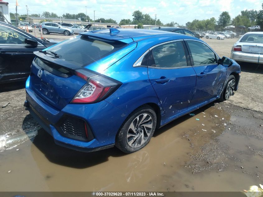 2017 HONDA CIVIC HATCHBACK LX - SHHFK7H24HU219803