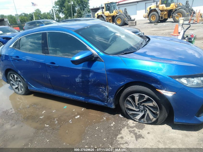 2017 HONDA CIVIC HATCHBACK LX - SHHFK7H24HU219803