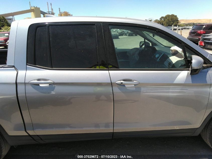 2019 HONDA RIDGELINE SPORT - 5FPYK2F1XKB007848