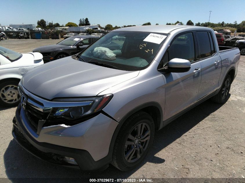 2019 HONDA RIDGELINE SPORT - 5FPYK2F1XKB007848