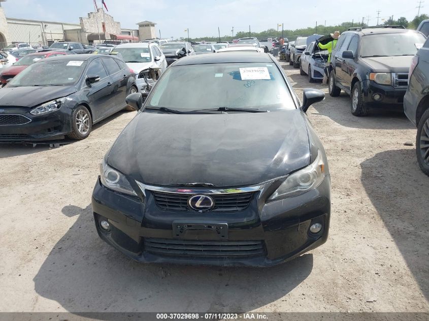 2013 LEXUS CT 200H HYBRID - JTHKD5BH1D2157669