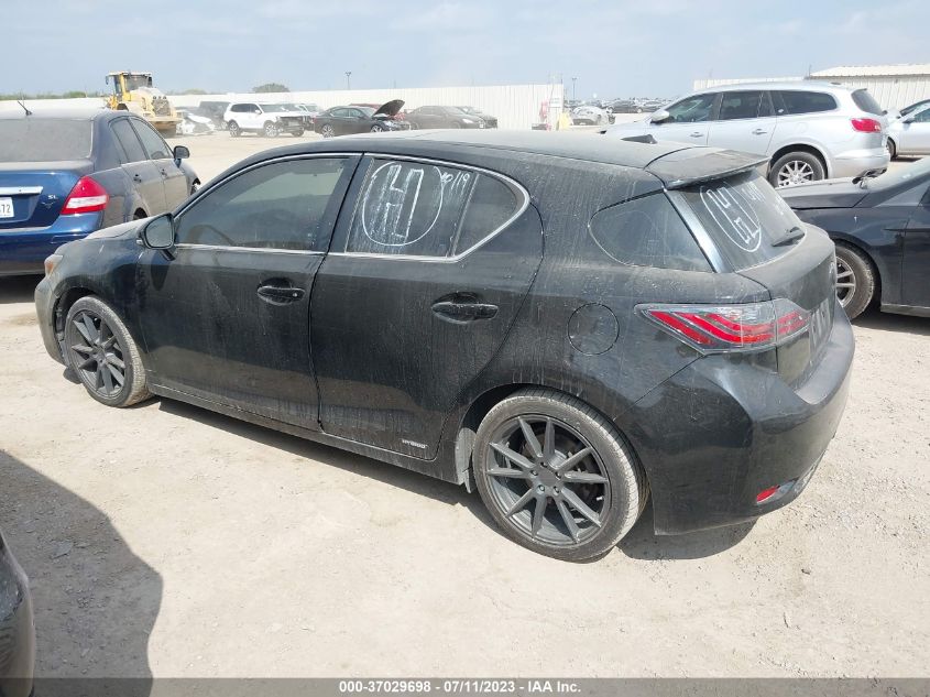 2013 LEXUS CT 200H HYBRID - JTHKD5BH1D2157669