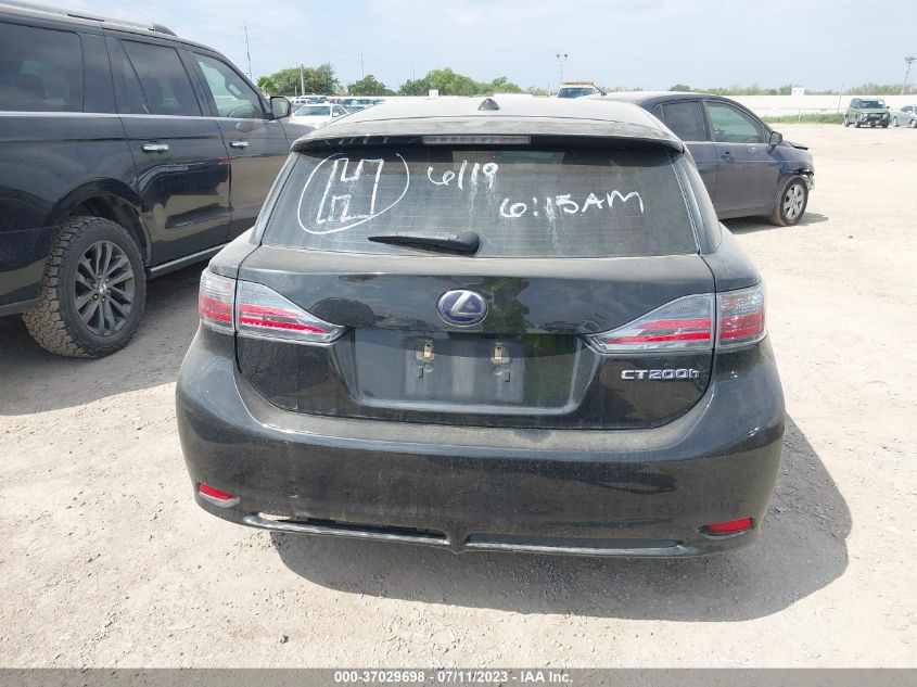 2013 LEXUS CT 200H HYBRID - JTHKD5BH1D2157669