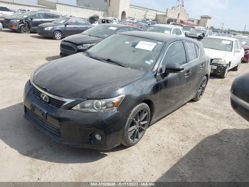 2013 LEXUS CT 200H HYBRID - JTHKD5BH1D2157669