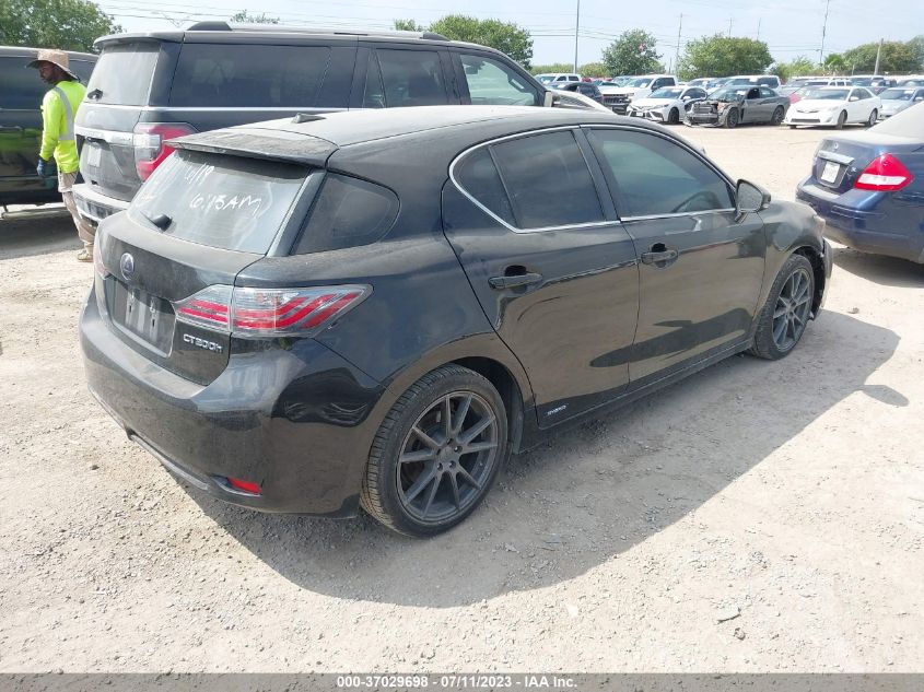 2013 LEXUS CT 200H HYBRID - JTHKD5BH1D2157669