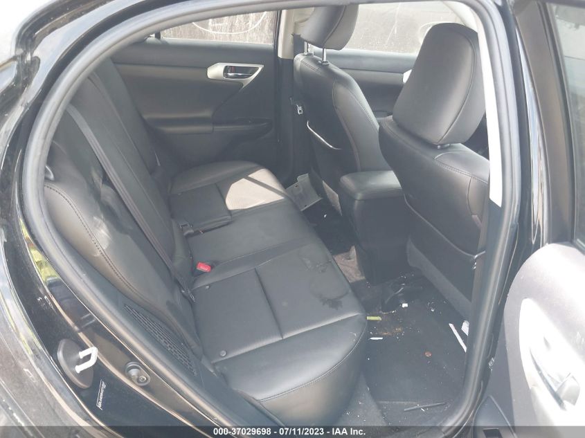2013 LEXUS CT 200H HYBRID - JTHKD5BH1D2157669