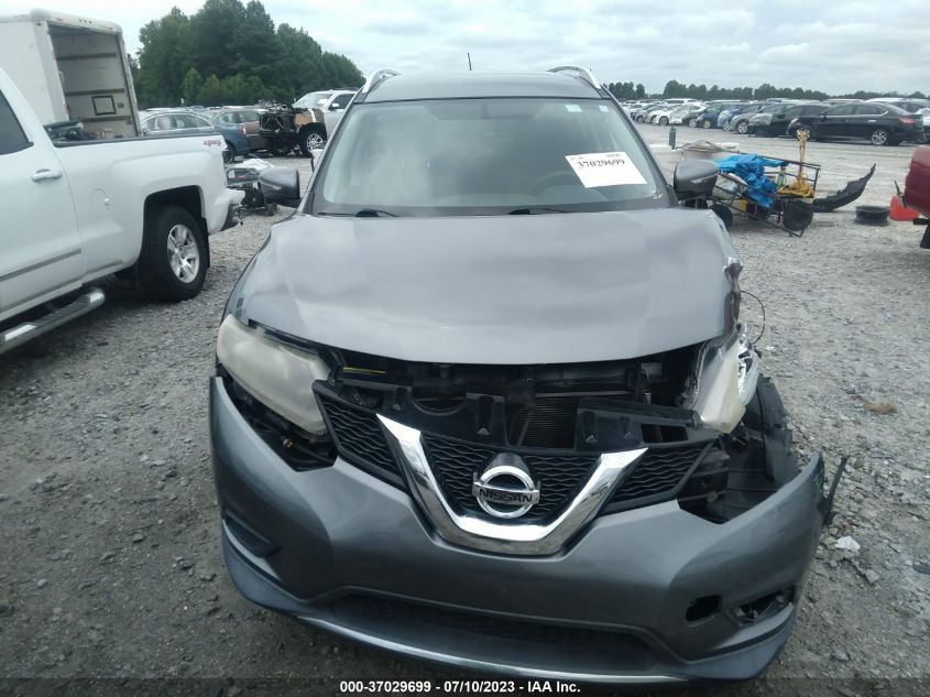 2015 NISSAN ROGUE SV - KNMAT2MT8FP546993