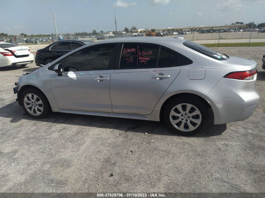 2021 TOYOTA COROLLA LE - JTDEPMAE5MJ123988