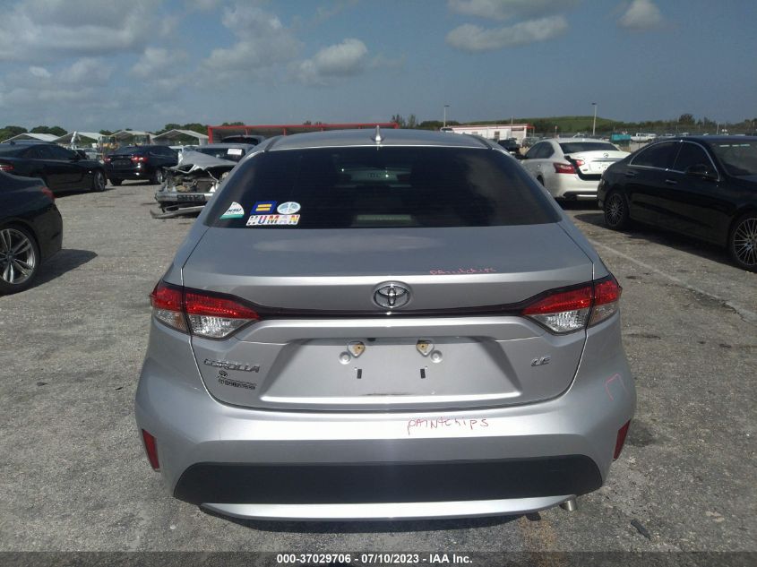 2021 TOYOTA COROLLA LE - JTDEPMAE5MJ123988