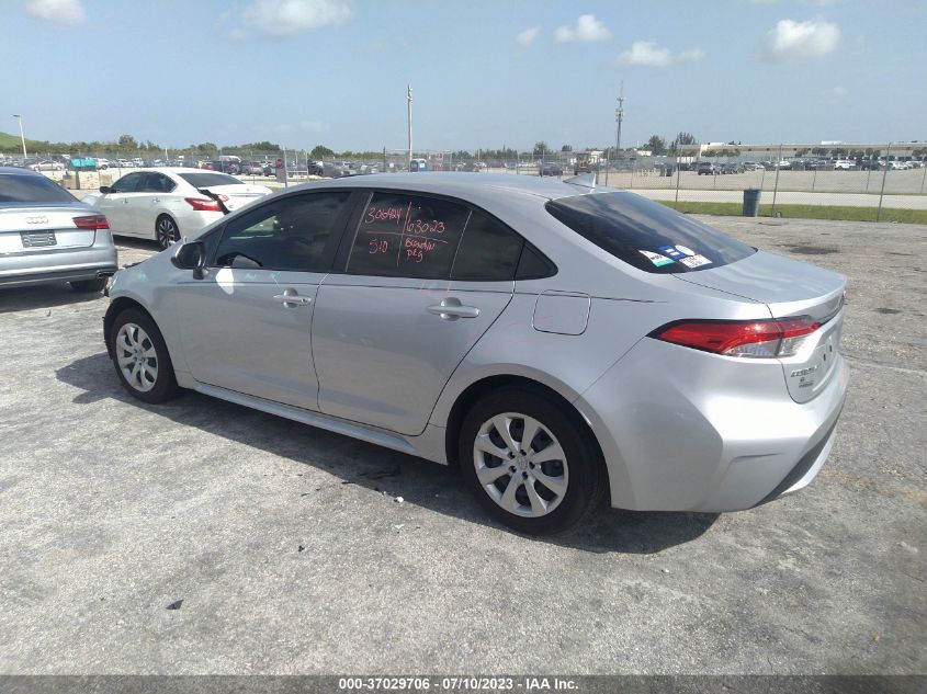 2021 TOYOTA COROLLA LE - JTDEPMAE5MJ123988
