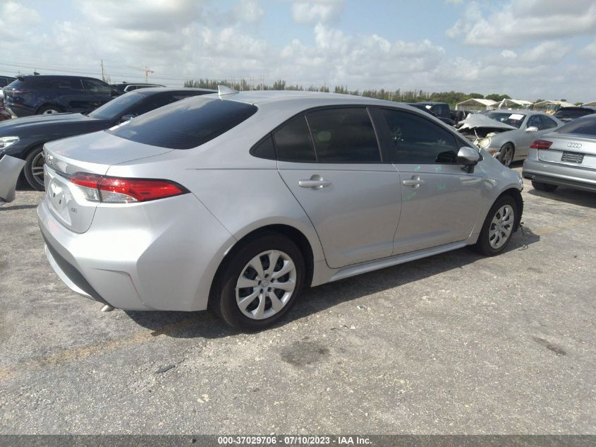2021 TOYOTA COROLLA LE - JTDEPMAE5MJ123988