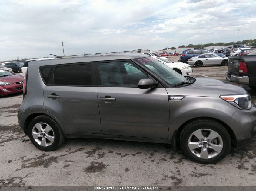 2018 KIA SOUL BASE - KNDJN2A27J7549902