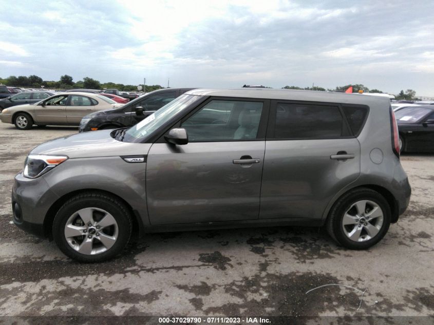 2018 KIA SOUL BASE - KNDJN2A27J7549902