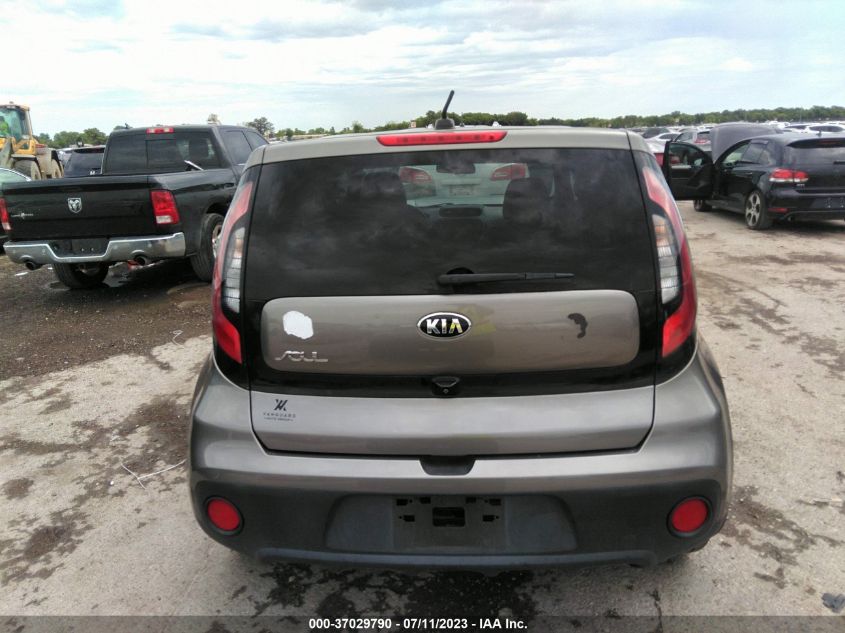 2018 KIA SOUL BASE - KNDJN2A27J7549902