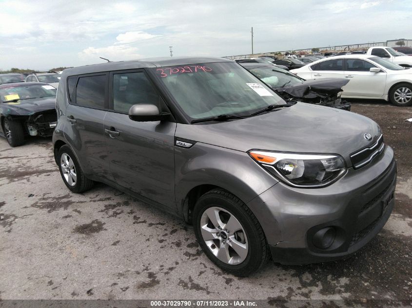 2018 KIA SOUL BASE - KNDJN2A27J7549902