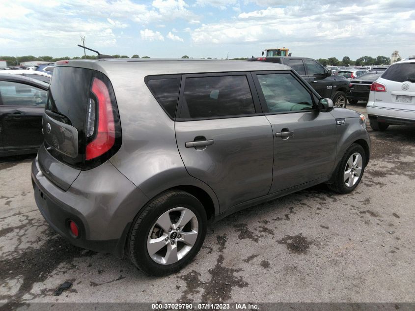 2018 KIA SOUL BASE - KNDJN2A27J7549902